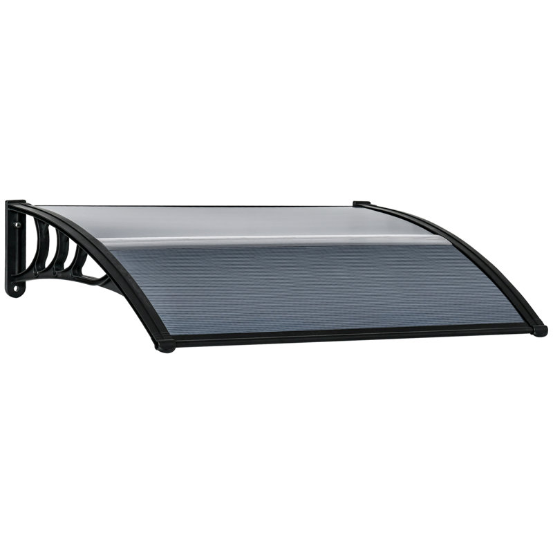 EvoNet 75cm W x 100cm D Polyester Cover Retractable Door / Window Awning