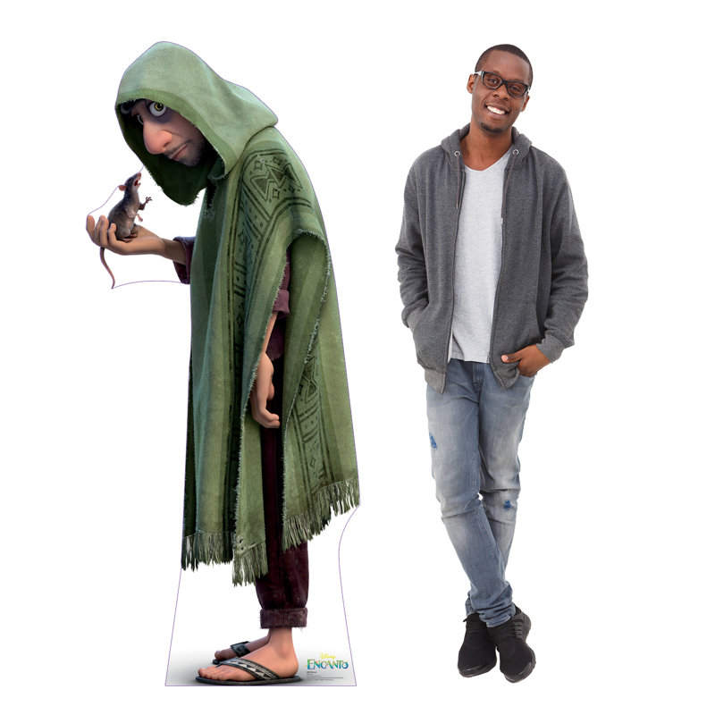 70'' Green and Brown Disney Encanto Bruno Cardboard Standup