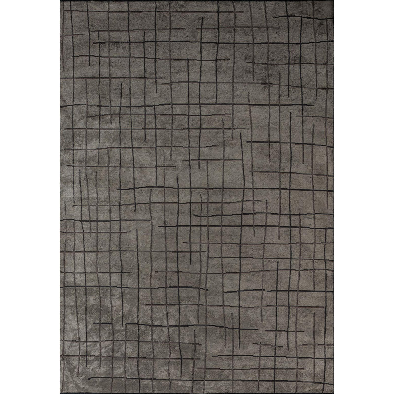 Rapture Geometric Shapes Area Rug, Rectangle 6'7" x 8'3"