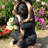 Standing Tall Black Bear Statue