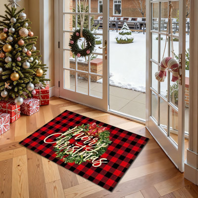 Tapis d'entrée de Noël