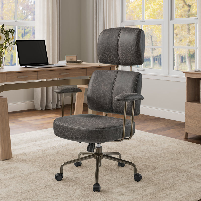 Ultra Soft Cushion Adjustable High Back Office Chair, Gray