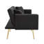 2 Seater Velvet Sofa Bed-568291059