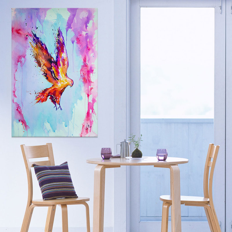« hyperion (1) », reproduction d’art sur toile tendue Marc Allante, H 12 po x l 8 po x P 0,75 po, Toile tendue, Pas de tapis