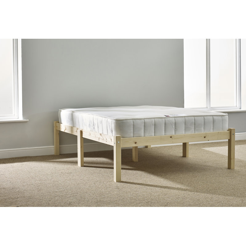 Solid Wood Bed, Small Double (4')