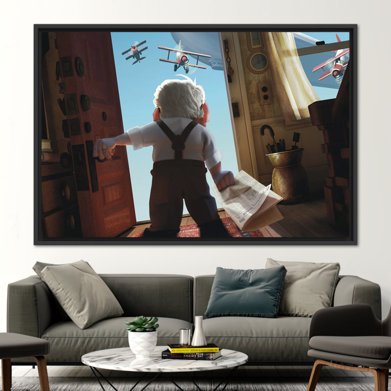 Print on Canvas, Framed Print without Mat, 20 cm H x 30 cm W, Black
