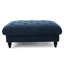 Kd - Bleu marine avec un tissu lisse au design simple