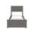 Graham Solid Wood Foundation Bed with Matching Footboard-1715052073-1715052085