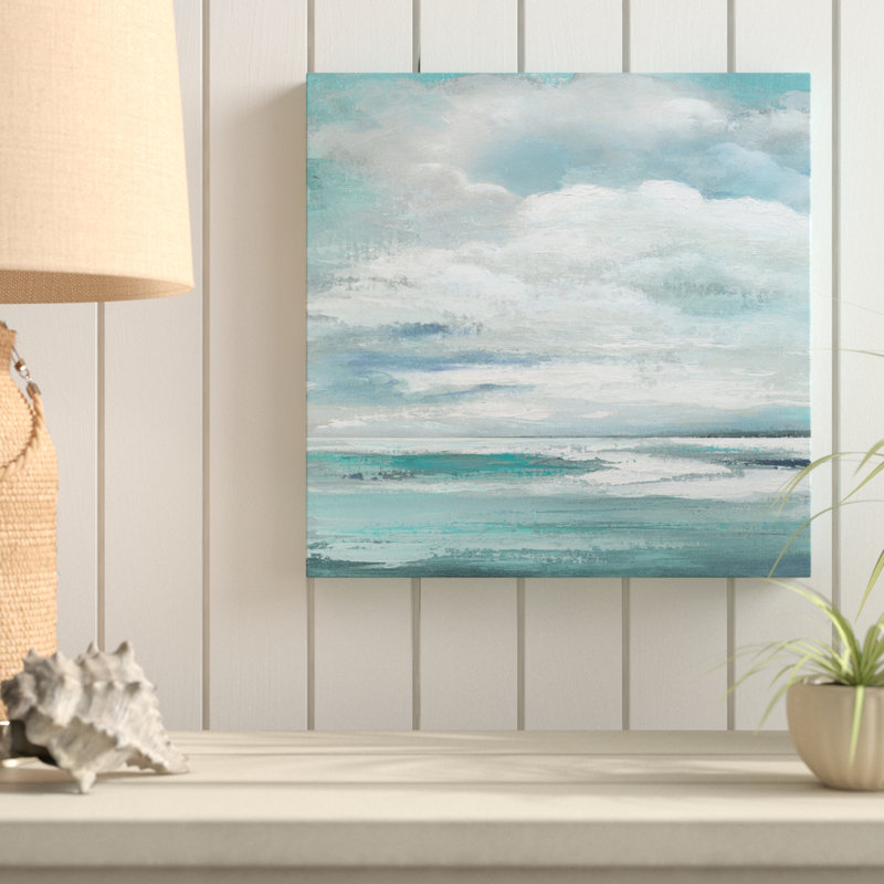 Nuage gonflé - impression, H 16 po x l 16 po x P 1,5 po, Toile tendue
