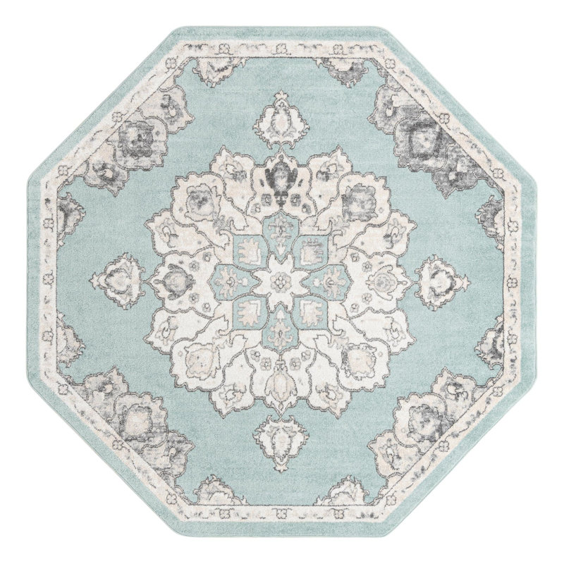 Oriental Indoor Rug, Octagon 7'10" x 7'10"