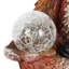 Statue de jardin Exhart Solar Meditating Yoga Owl