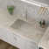 Kichae 18x18 Inch White Undermount Bar Sink - Composite Granite Single Bowl With Accessories, Black - View #8