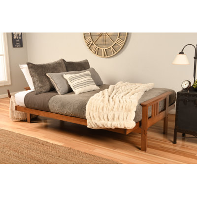 Lakel Full-Size Futon Frame Includes 6" Innerspring Mattress