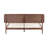 NTC Lupin Wooden Bed Frame with Headboard and Natural Rattan, Solid Oak/Rubber Wood Foundation with Silent Slats, 1000 Lb Capacity, Effortless Assembly-12934023-12934022