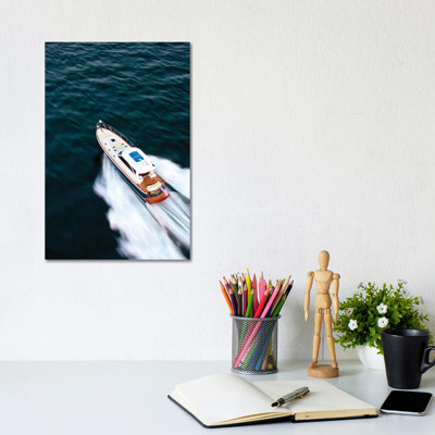 Hunt 52 Yacht At Sea, Newport, Rhode Island, USA II by Panoramic Images - Wrapped Canvas Painting