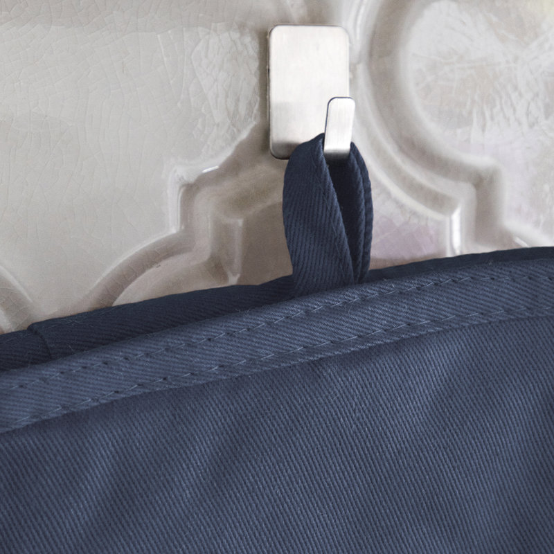 Indigo Silicone Heat-Resistant Oven Mitts Set