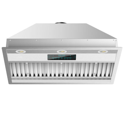 Hotte de cuisine encastrée convertible 30 pouces par minute avec lumière incluse Velivi