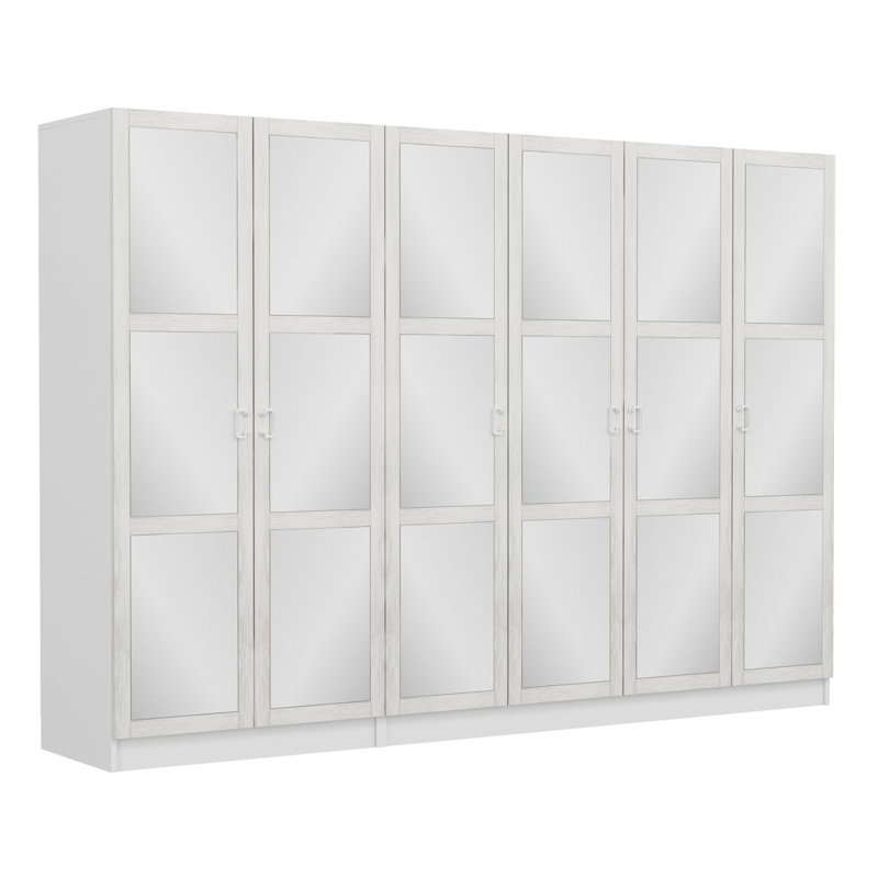 Regael 100% MELAMINE COATED PARTICLE BOARD Wardrobe