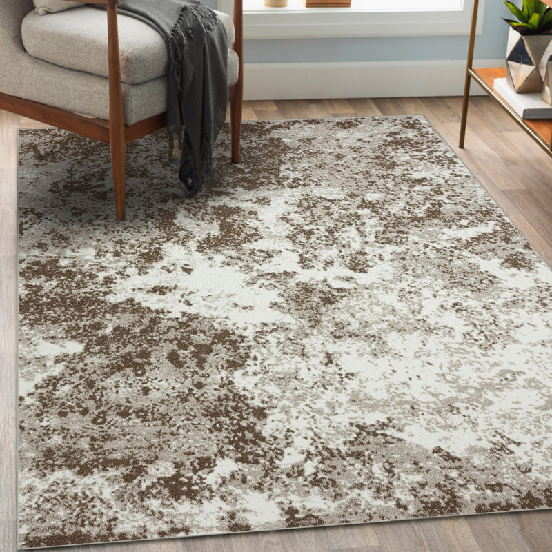 Ellenburg Abstract Indoor Rug, Rectangle 5' x 7'
