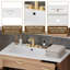 Meuble-lavabo en bois massif 36 po