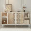 Armoire de rangement rustique de style rétro