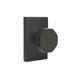 Emtek Passage Knobset w/ Modern Rectangular Rosette and Octagon Knob