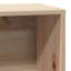 Bookcase Bed Without Mattress Solid Wood Pine-336145108