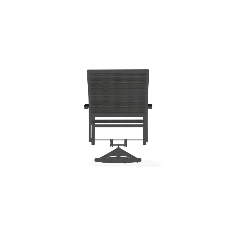 Bazza Outdoor Dining Chair, Destiny Steel, Graphite