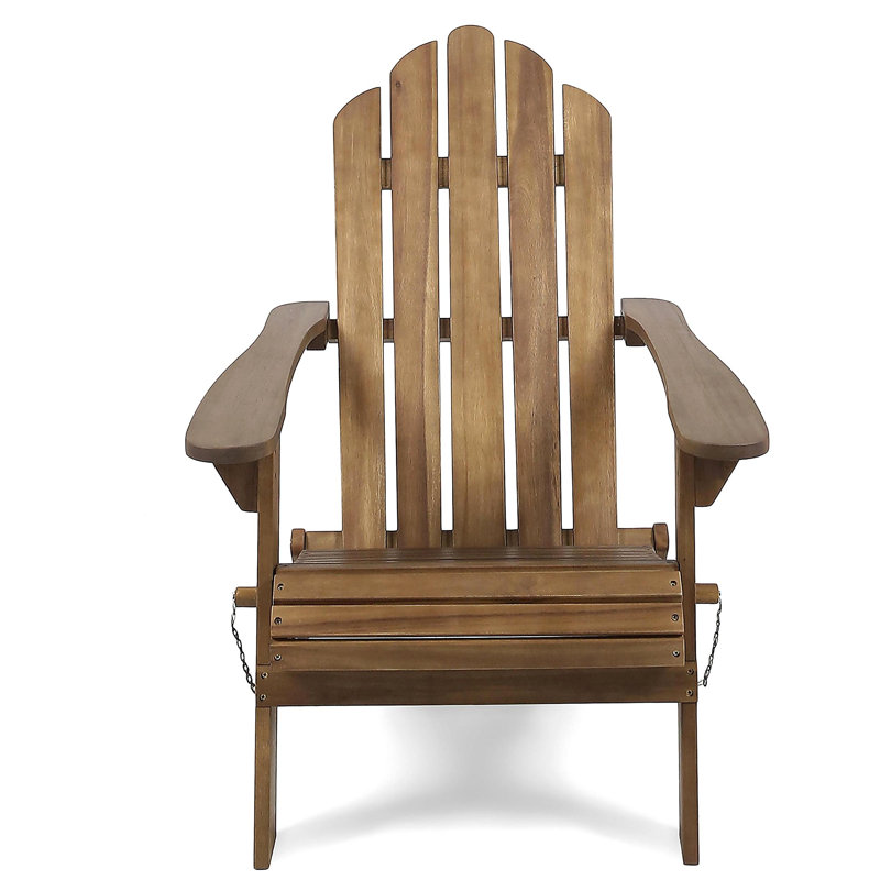 Chaise Adirondack pliable Hollywood, Marron foncé