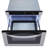 Cosmo 24 in. Haven Collection 1.2 cu. ft. Built-in Microwave Drawer, Touch Controls, Defrosting Rack in Stainless Steel