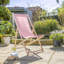 Harbour Housewares - Traditional Wooden Deck Chairs - Set of 2-679992398