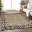 Tapis doré intérieur / extérieur lavable à la machine Claudian ACN1230-103710728