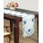 Anner Blue Table Runner with Embroidery & Cutouts – Elegant Dining Table Decor for Christmas & Seasonal Gifting
