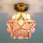 Hannelise Glass Semi Flush Mount-945503024