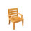 Atnas Outdoor Teak Dining Armchair