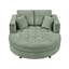Chaise longue d'intérieur de 139 cm, canapé-lit en chenille avec coussins décoratifs, fauteuil convertible pour salon ou chambre.-968743917