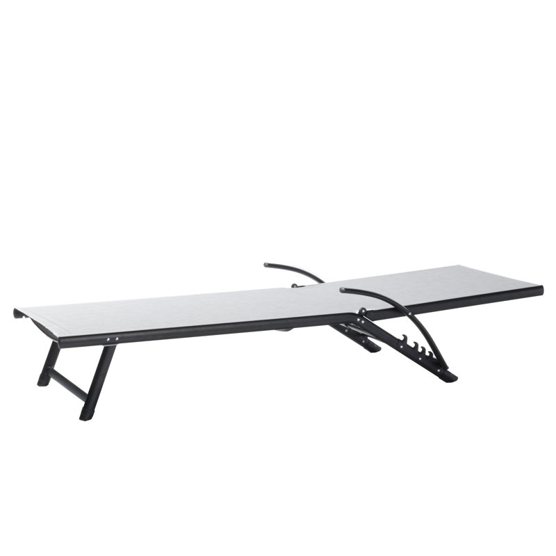 Ferrer Outdoor Metal Chaise Lounge Set