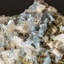 Barite véritable avec grappe de calcite