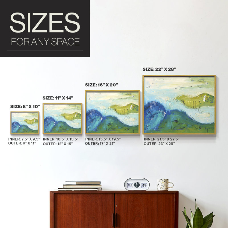 Birthing Big Dreams -Framed Print - Restickable