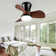 Ceiling Fan with Remote Control and LED Light