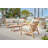 Goronwy Aalto 3-Person Teak Outdoor Sofa-91823638