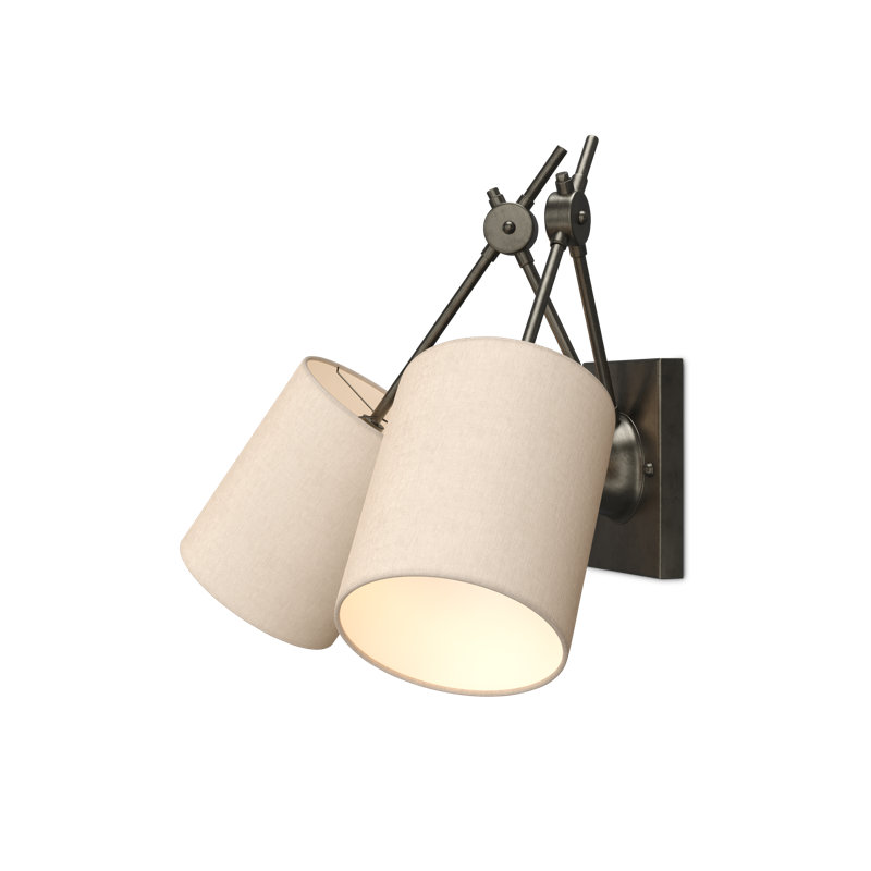 Compass Wrought Iron Candle Wall Light