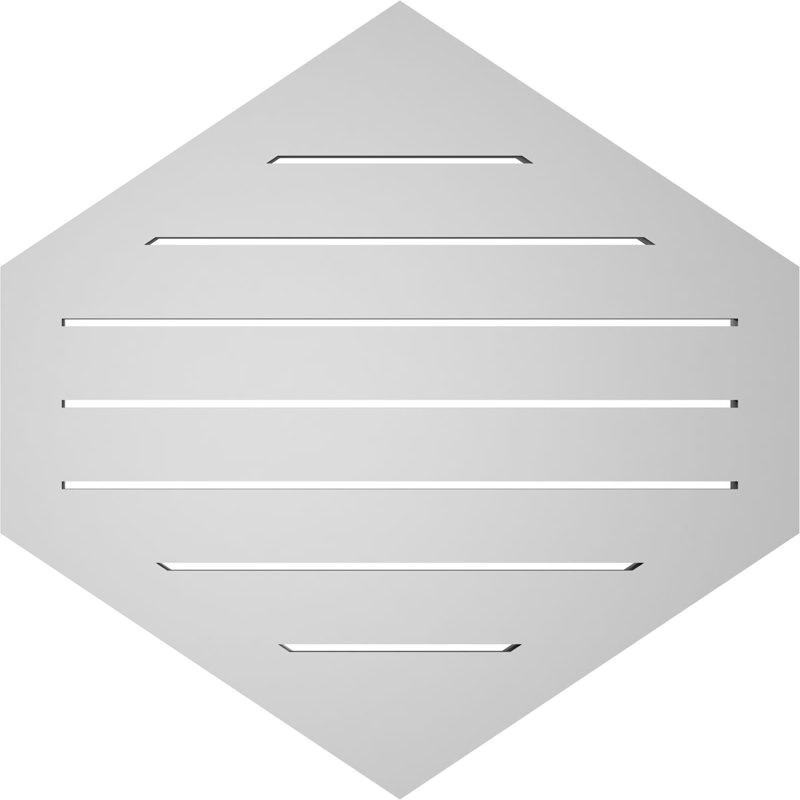 Pente verticale verticale en uréthane 8 pi, 1.5" H x 26" W x 26" L