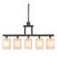 Luminaire suspendu 5 lumières Metro Quadrato