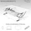 42" Standing Desk Converter DESK-V000VL Series-93590824