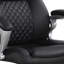 Fauteuil de direction en cuir véritable Robichaud-95031319