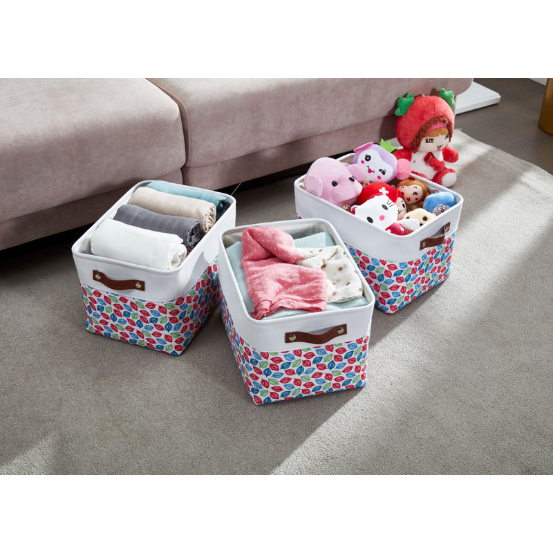 Ensemble de cubes en tissu 3 pièces