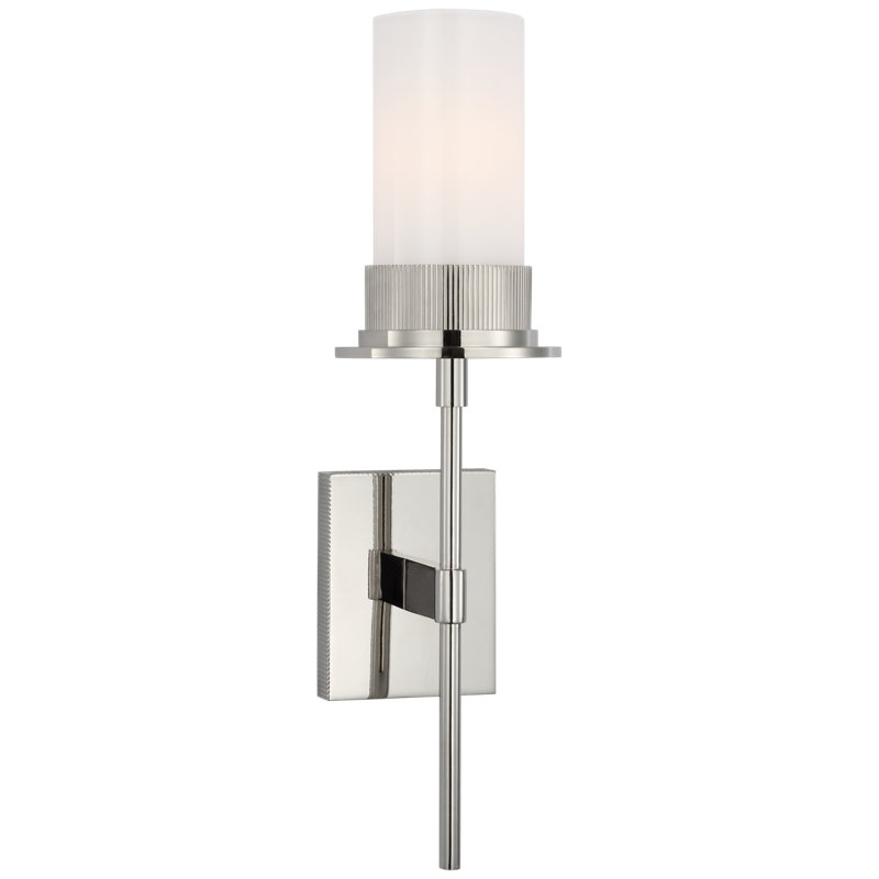 Beza 1 - Light Wallchiere, Polished Nickel, White