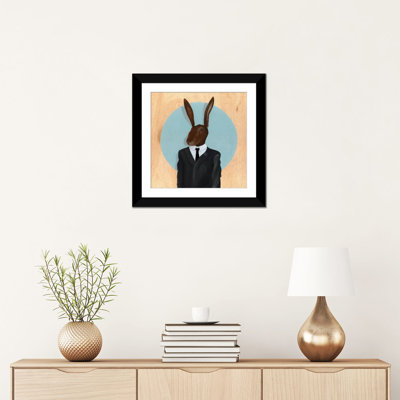 « lapin », impression sur toile tendue