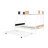 Twin Over Full Bunk Beds With Trundle Bed, Heavy Duty Metal Frame With Safety Rails & 2 Side Ladders For 3 Sleepers, No Box Spring Needed For Kids, Teens, Guest Room, Max Capacity 850 Lbs,white